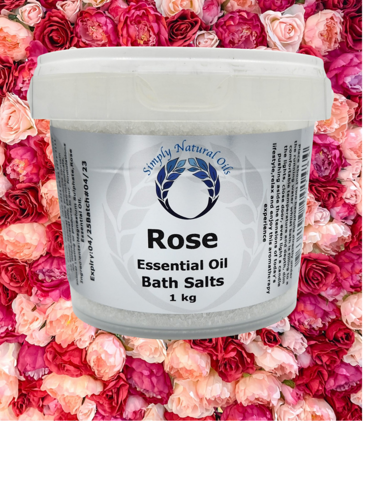 Rose Bath Salts 1 Kg – Simply Natural Oils ( Aust ) Pty Ltd